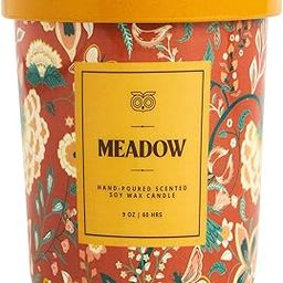 Chumbak Meadow Soy Wax Candle, Citrus & Sweet | Printed Jar Candle | Candle for Décor & Aromatherapy| Home Candle| 60 Hours Burn Time-image-49