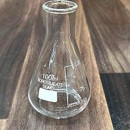 DT Science House Borosilicate Glass Conical Flask 100 ML (Pack of 1) |Erlenmeyer Flask for School Collage Chemistry Lab Laboratory-picture-25