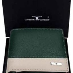 Seattle Green/Sand Leather Wallet for Men-45