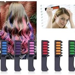 QAWACHH Disposable Dye Hair Comb Temporary Hair Color Kit, 6Pc, Multicolor-35
