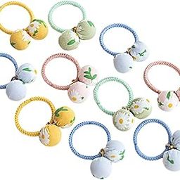 Hair Rubber Bands for Girls Kids Hair Accessories for Girls Set Rubberbands Multicolor Soft & Stretchy Small Ponytail Holders for Girls Kids Teens Toddlers-image-60
