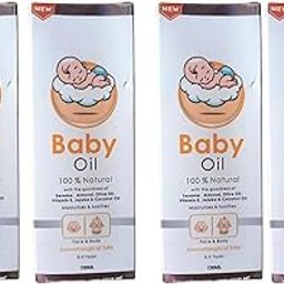 baby massage oil 100% natural and herbal all skin type daily using 100 ml pack of 4-image-22