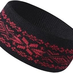 The Style SutraKnitted Headband for Women Ear Warmer Thick Knit Headband for Winter Running Red|Clothing, Shoes & Accessories | Womens Accessories | Hats-image-35