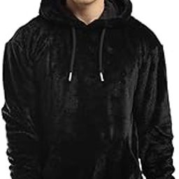 Shadow Reaper Men's Oversized Hoodie | Polyester Material with Cotton Lining | Comfortable & Stylish Hoodie for Men | Black-image-25