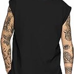 Men's Plain Bio wash Cotton Sleeveless Gym Tank Tops Tshirt-image-62