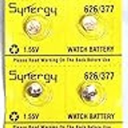 Synergy 377 SR/LR 626 SW Button Cell Battery Silver Oxide (Long Last and Durable) 1.55V for Wrist Watch-picture-14