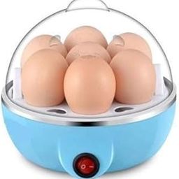 Electric Plastic Automatic Off Mini 7 Egg Device Multifunction Poach Boil Electric Egg Cooker Boiler Steamer Automatic Safe Power-Off Cooking Kitchen Tools (Multicolour)-picture-10