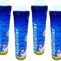 Water Filter Cartridges Set of 4 Aqua – 9” Carbon Candle – Dark Blue, 5 Micron – Heavy Duty Filtration – Fits Aquaguard, Kent, Pureit, Livpure Water Purifiers-picture-12