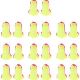 UJEAVETTE® 3x10 Pairs Soft Foam Ear Plugs Tapered Travel Sleep Noise Prevention Yellow-17