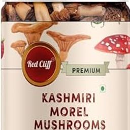 Red Cliff Sundried Kashmiri Morel Mushroom | Kanne Gucchi/Guchhi Mashrum | Dried Black Morchella | Rich in Vitamin D, Good Antioxidant & Helps in Weight Loss | 25gms |-image-24