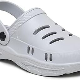 Men's EVA Garden Clogs, Slip Resistant Sandals with Back Strap, Ventilated Design-16