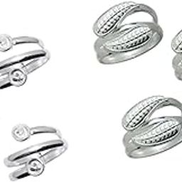 Kamada's Designer colorful Toe ring-image-20