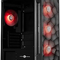Circle Gladius M3 Mid- Tower Computer Case with Type C 2.0 | Gaming Cabinet - Black| Support M-ATX, ITX | Pre- Installed 3 x 120mm Front and 1 x 120mm Rear ARGB Mirror Fans-image-94