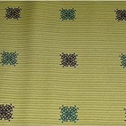 Men's Pure Cotton Digital Printed Unstitched Shirt Fabric (DG28H4, Free Size) (Green)-image-3