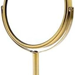 Enakshi® 3x6in Round Tabletop Vanity Swivel Makeup Mirror 2-sided 2x Magnifying Bronze|Health & Beauty | Makeup | Makeup Tools & Accessories | Makeup Mirrors-image-9