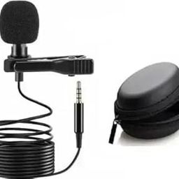 LIMESHOT Noise Cancellation Clip Collar Mic Condenser for YouTube Video | Interviews | Lectures Travel Videos Mic for Mobile (with Handsfree Pouch)-21