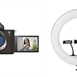 Sony Alpha ILCE-7M4 Full-Frame Hybrid Camera 33MP Interchangeable-Lens Mirrorless Camera Body (4K 60-17