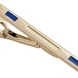 leonardi Men’s Metal alloy steel tie pin | pack of 1 | Alloy Steel | Superior finishing | Packaging – Red box | Color – Golden | Size - 5.4 x 0.2 cm |-picture-13