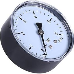 UJEAVETTE 1/4''NPT 2.3'' Face 6 Bar Air Compressor Hydraulic Pressure Gauge Oil Meter-30