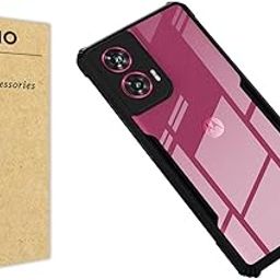 Amazon Brand - Solimo Cover Case for Motorola Moto Edge 50 Fusion 5G | 360 Degree Protection |Transparent Back Cover Case for Moto Edge 50 Fusion (PC & TPU, Black Bumper)-picture-9