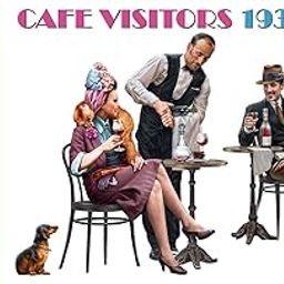 Mini Art 38058 1:35 Fig. Café Gäste 1930-40 (3) - Faithful Reproduction Model Kit, Plastic, DIY, DIY, Collage, Model Kit, Assembly, Unpainted-28