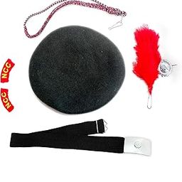 HENCO NCC 9 Pack Combo (Cap+Badge+Hacklered+Dori+Linnet+Belt+Buckle+Shoulder Badge-2 Piece) Unisex-image-11