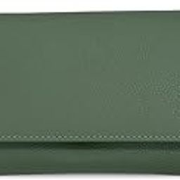 Genuine Leather Elegant Ladies Wallet | 16 Card Slots, Note Compartment, 5 Pockets | Hand Wallet for Women | Stylish, Practical Money Purse for Daily Use (Green)-picture-7