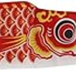 Imported 40cm Japanese Windsock Carp Flag Koi Nobori Sailfish Fish Wind Streamer Red-image-50