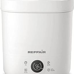 Reffair Caligo 500 Smart Ultrasonic Humidifier | Cool & Warm Mist With Timer Function - Work All Seasons | Top-Fill Design & Led Display | Aroma Oil Diffuser | Automatic Mode (Natural Wood) - 4 L-13