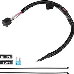 Hihaha 30cm Universal Automotive Switched Fuse Bypass Kit/Fuse Bypass Switch/Durable / 1 pcs Black-picture-13