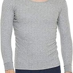 Men's Winter Thermal Upper.Its A Full Sleeves Body Warmer in Grey Color. It is A 1-pc Pack!!-image-17