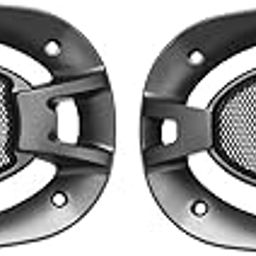 Speaker Grill Cover Mesh Subwoofer Grill Guard Protector, [for Home Audio DIY] - 4x6 Inch/Black / 2 Pcs-image-85