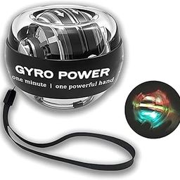 Xfopz Powerball Wrist Trainer Ball Auto-Start Wrist Strengthener Gyroscopic Forearm Exerciser Equipment Gyro Ball for Strengthen Arms, Fingers, Wrist Bones and Muscles-image-92