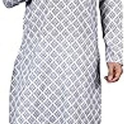 Digital Print Cotton Silk White Kurta Payjama-picture-44