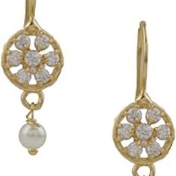 Anuradha Art Golden Colour Studded Green Stone Traditioanl Bugadi Earrings For Women/Girls-image-12