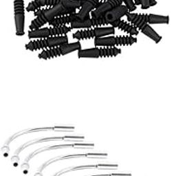 MERISHOPP® 90/110 Degree Bent Bike V Brake Cable Noodle Guide & Rubber Boots 110 Degree|Sporting Goods | Cycling | Bicycle Components & Parts-image-2