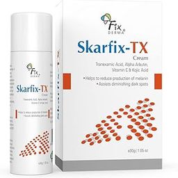 Fixderma Tranexamic Acid + 2% Kojic Acid + 1% Arbutin SKARFIX -TX Face Cream | Pigmentation Removal Cream | Kojic Acid Cream | Uneven Skin Tone - 30 gm-16