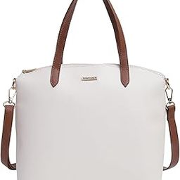 Structured Satchel Bag for Women | Classic Bag for Girls, Ladies, Women | Spacious Bag for College, Work Made of Faux Leather-picture-49
