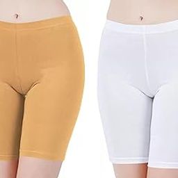 Women's 100% Pure Cotton Cycling Shorts-picture-27
