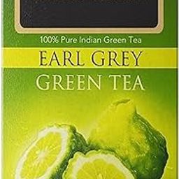 Golden Tips 100% Pure Indian Earl Grey Bergamot Flavoured Green Tea Bags Box (50gm- 25 Tea bags)-image-44