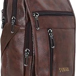Luxury Sling Bag for Men Crossbody - Waterproof, Lightweight & Stylish Shoulder Bag With One Strap, Comfortable Leather Side Bag For Travel, Office, Biking With Secret Inner Pocket, Made in India-image-17