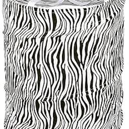 Kuber Industries Round Cloth Foldable Laundry Basket Bag, Volume:-30L,Multi Color-image-2