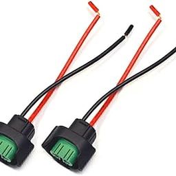 Auto Pearl H8 Wiring Harness Socket Holder Female Adapter Cable Plug for HID Headlight Fog Light lamp Bulb Set of 2-image-26