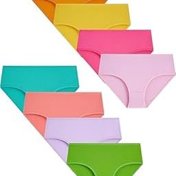 Cotton Panties for Women's High Waist Seamless, Full Coverage Comfortable Elastic Innerwear Lace Panty Suitable for Daily Use Also Thongs Combo Set Pack of 6-image-38