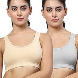 Black, Coral Seamless Non Padded Double Layered Sports Bra-image-65