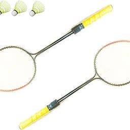 Badminton Set- Multi Color with 3 Pcs Shuttle-picture-29