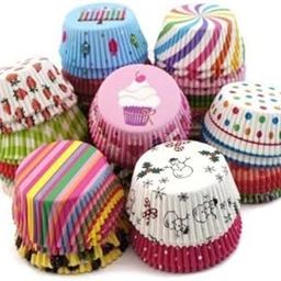 Royals Fancy Color Muffin Paper Cups, 300 Pieces, Multicolor-18