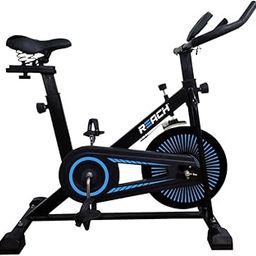 Reach Apollo Spin Bike | 6.5 KG Flywheel | 8 Levels of Adjustable Resistance | Max User Weight 110 KG | LCD Monitor | Exercise Bike for Home Workout | 12 Months Warranty-18