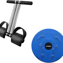 Zordik- Double Spring Tummy & Waist Trimmer for Abs Workout, Tummy ab Exerciser Machine, home ab workout equipment + Tummy Twister 2 in 1 Combo For Ab Excercise, Core Strength, Waist reduction-picture-11