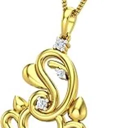 chandrika Ganesh Gold and Rhodium Plated Alloy God Pendant for Men & Women Made with Cubic Zirconia-picture-17